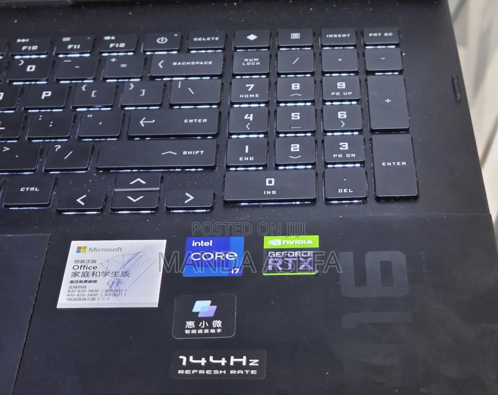 New Laptop HP Omen 16 16GB Intel Core i7 SSD 512GB