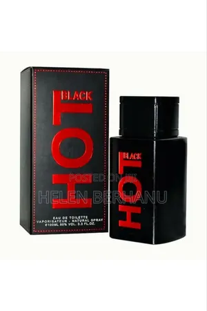 Hot Black Intense Eau De Parfum – Bold Striking Fragrance (100ml)