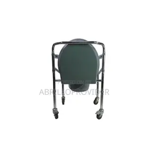 Adjustable Folding Toilet Chair Commode Chair for Elderly With Bucket
