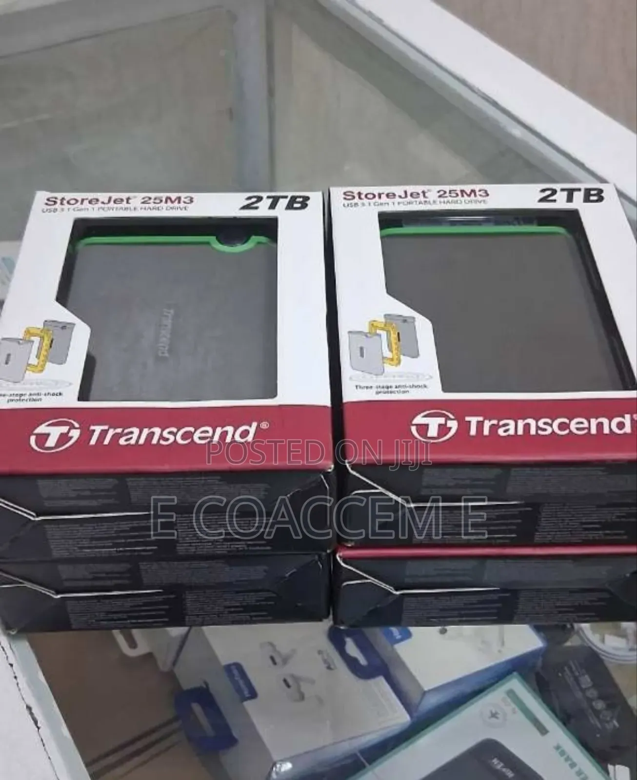 New Arrival Today Brand New Transcend External Hard Disk Drive