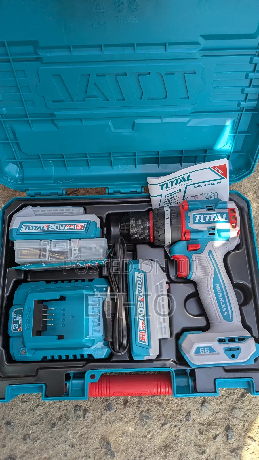 Total Rechargeable Drill