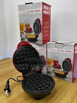 Mini Waffle Maker ትንሿ የዋፍል ብስኩት መስሪያ