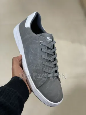 Lacoste Men's Carnaby Evo Slate Grey Sneakers