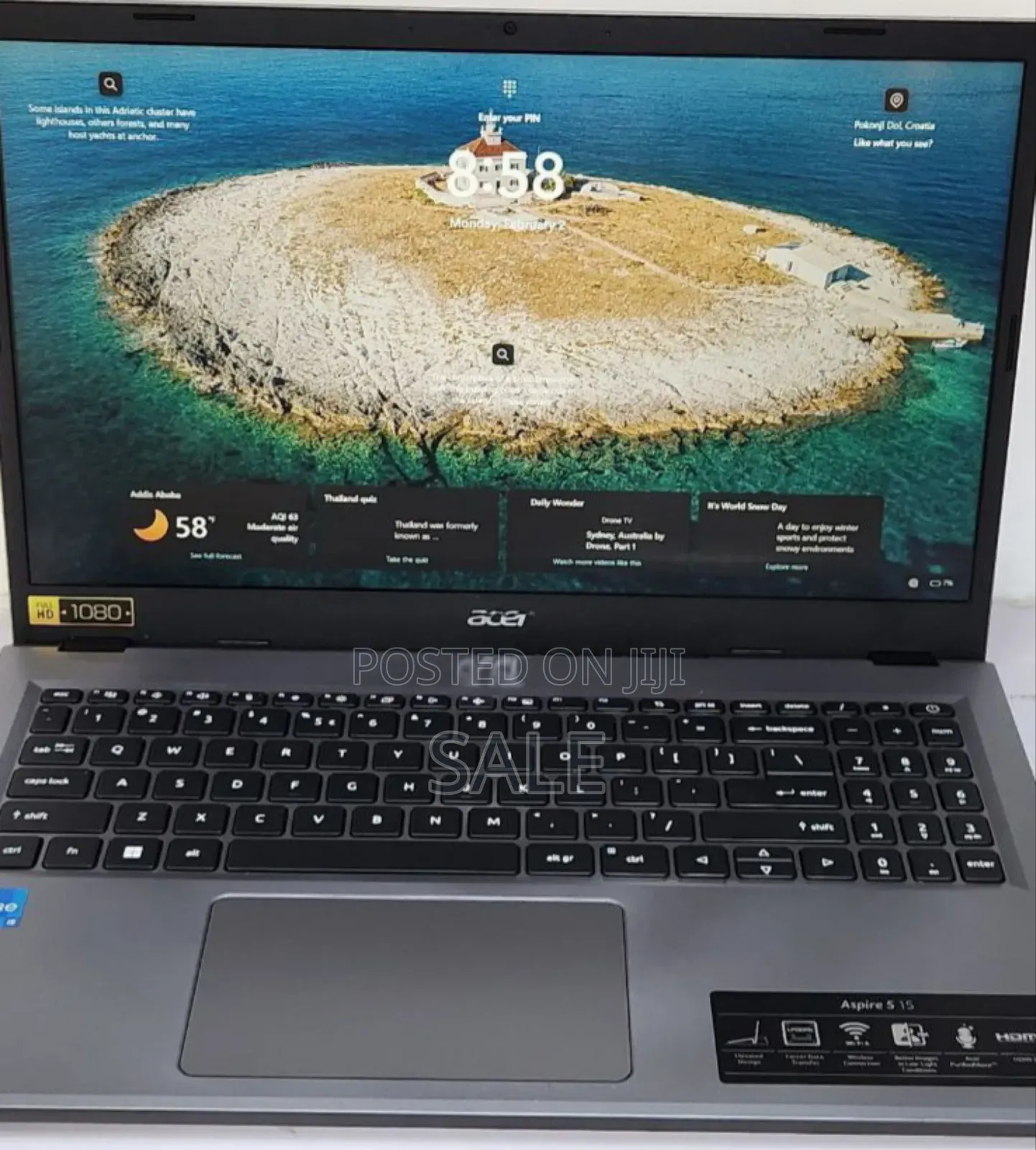 New Laptop Acer Aspire 5 8GB Intel Core i5 SSD 512GB