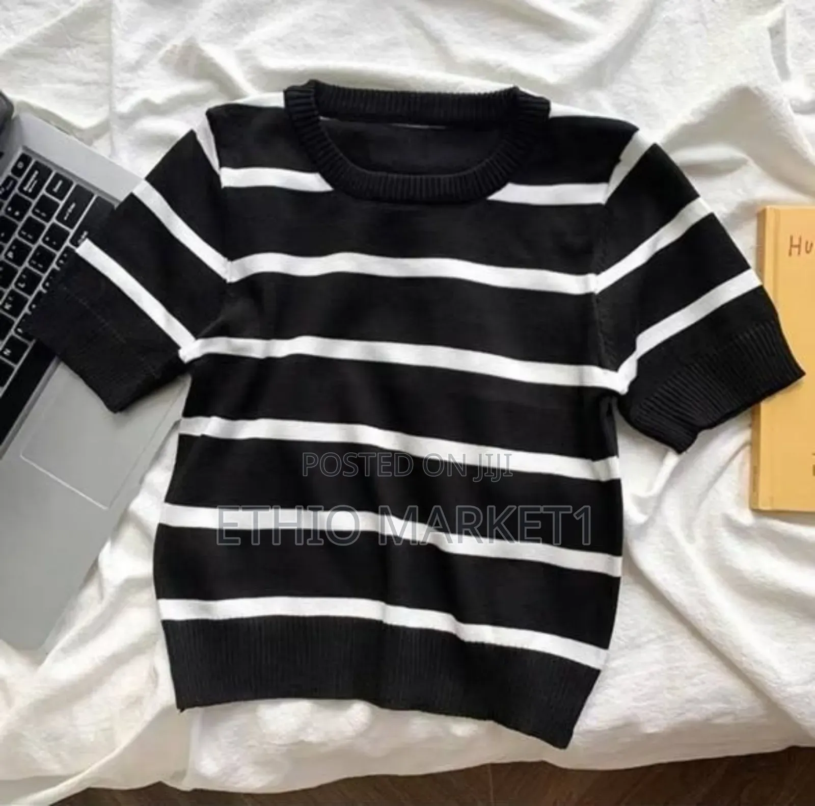 Strip Top Sweater Women's Clothes