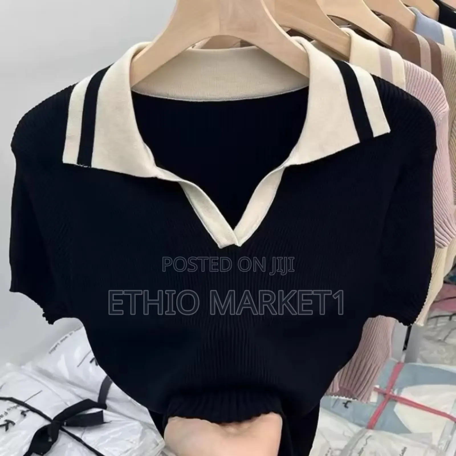 Strip Top Sweater Women's Clothes