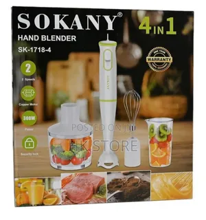 Sokany 4in1 Hand Blender