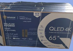 Bravia 65” Qled Tv – Uhd | Premium Big Screen New 2026
