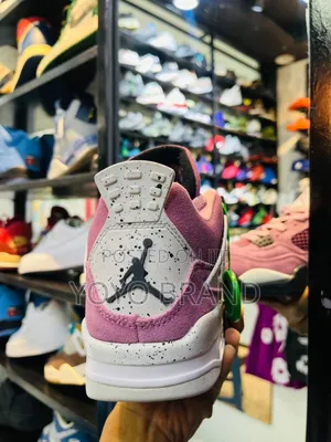 Nike Air Jordan 4 Retro"Orchid "Fashion Sneaker Shoes