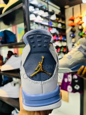 Nike Air Jordan 4 Retro "Unc Tar Heels Player Exculsive Fshion Shoes