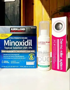 Kirkland Minoxidil ሚኖክስ ለ ፀጉር