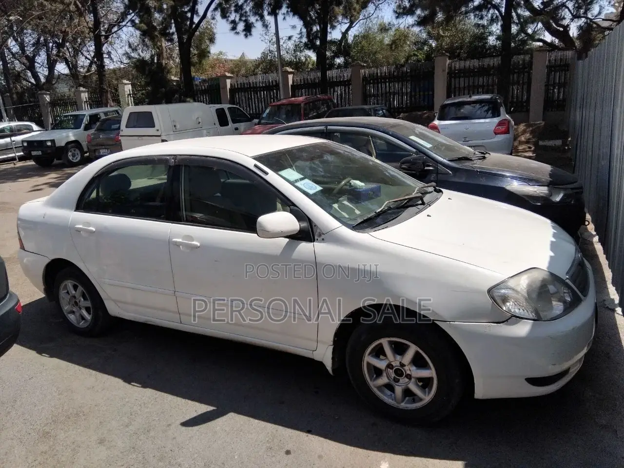 Toyota Corolla Sedan 2003 White