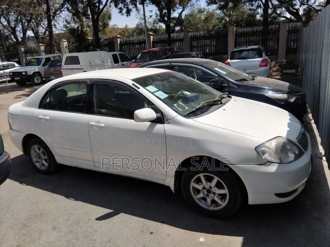 Toyota Corolla Sedan 2003 White