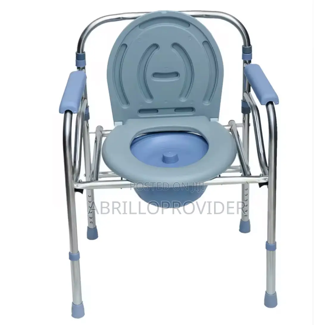 Wholesale Medical Portableelderly Hei Adjustable Folding Commode Chair