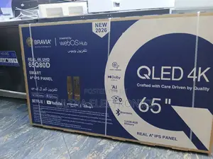 Bravia 65-Inch Qled Smart Tv. It Features Real Uhd Resolution