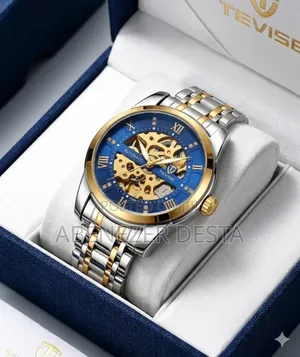Tevise T9005a Skeleton Mechanical Watch, Typically Featuring Automati