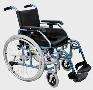 Aluminum Manual Wheelchair-Durable Folding and 1 Year Warranty Classii