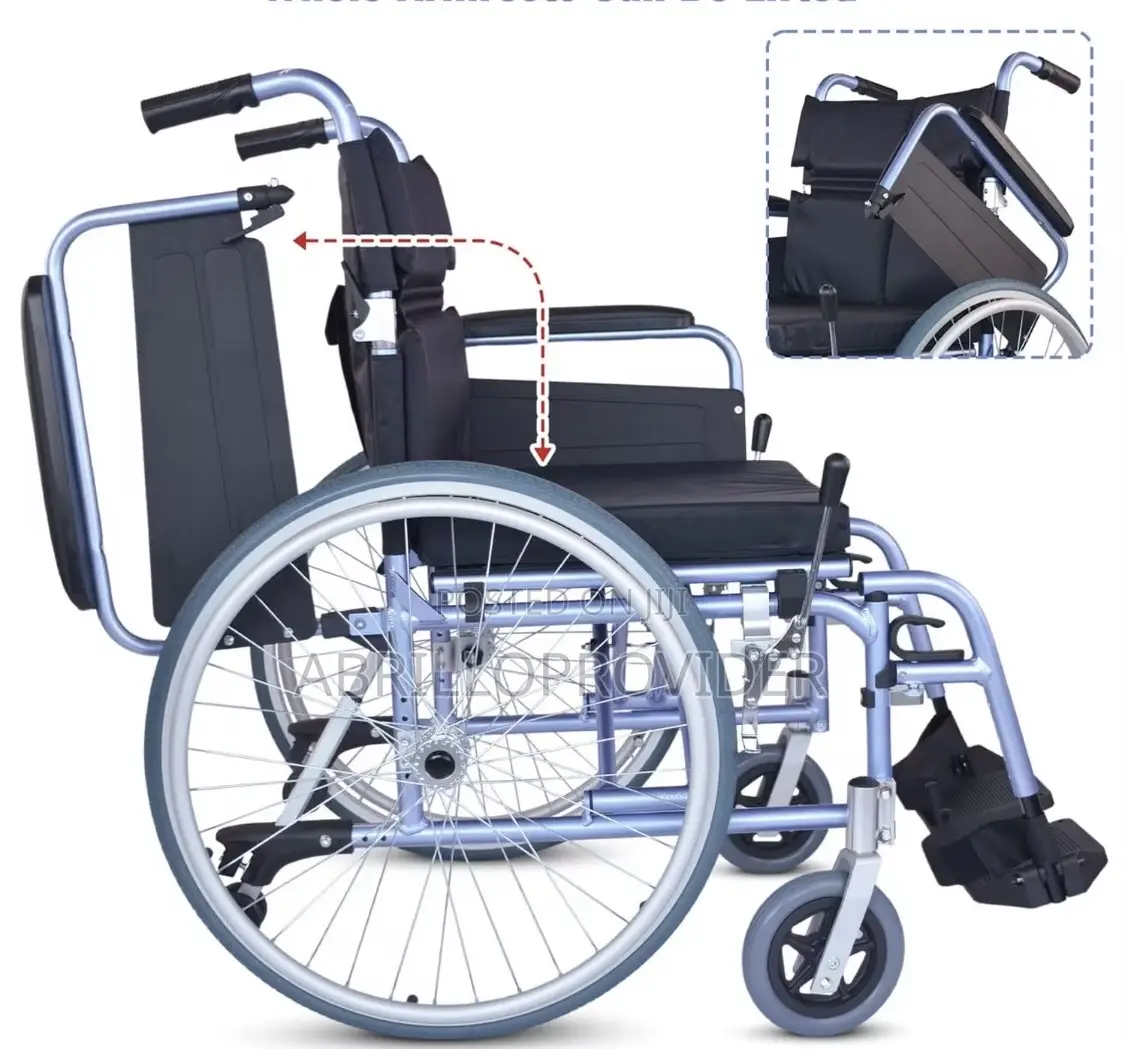 Dragon Dw-081f3 Lightweight Aluminum Manual Wheelchair 1 Year Warranty