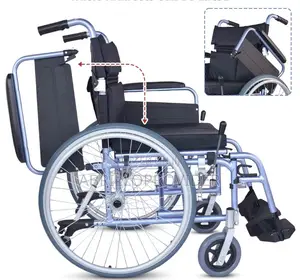 Dragon Dw-081f3 Lightweight Aluminum Manual Wheelchair 1 Year Warranty