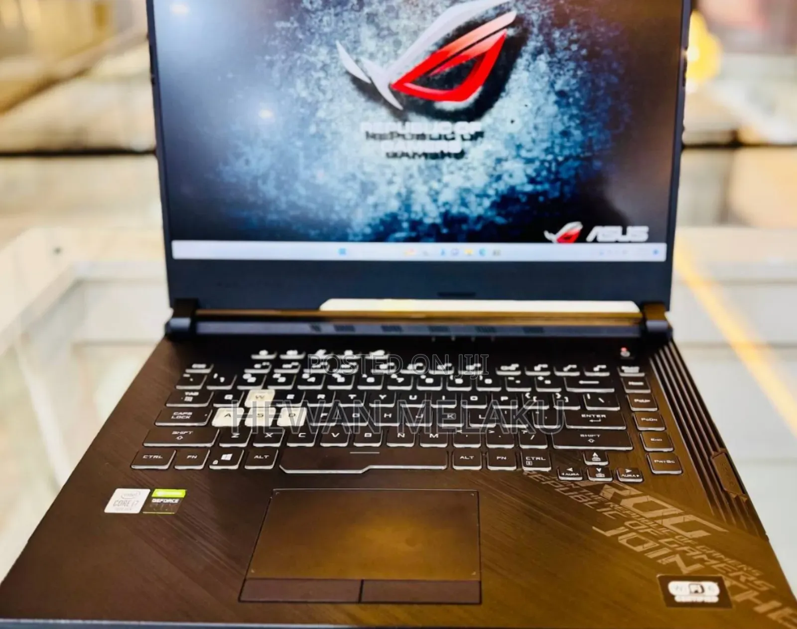 New Laptop Asus ROG Strix G15 16GB Intel Core i7 SSD 512GB