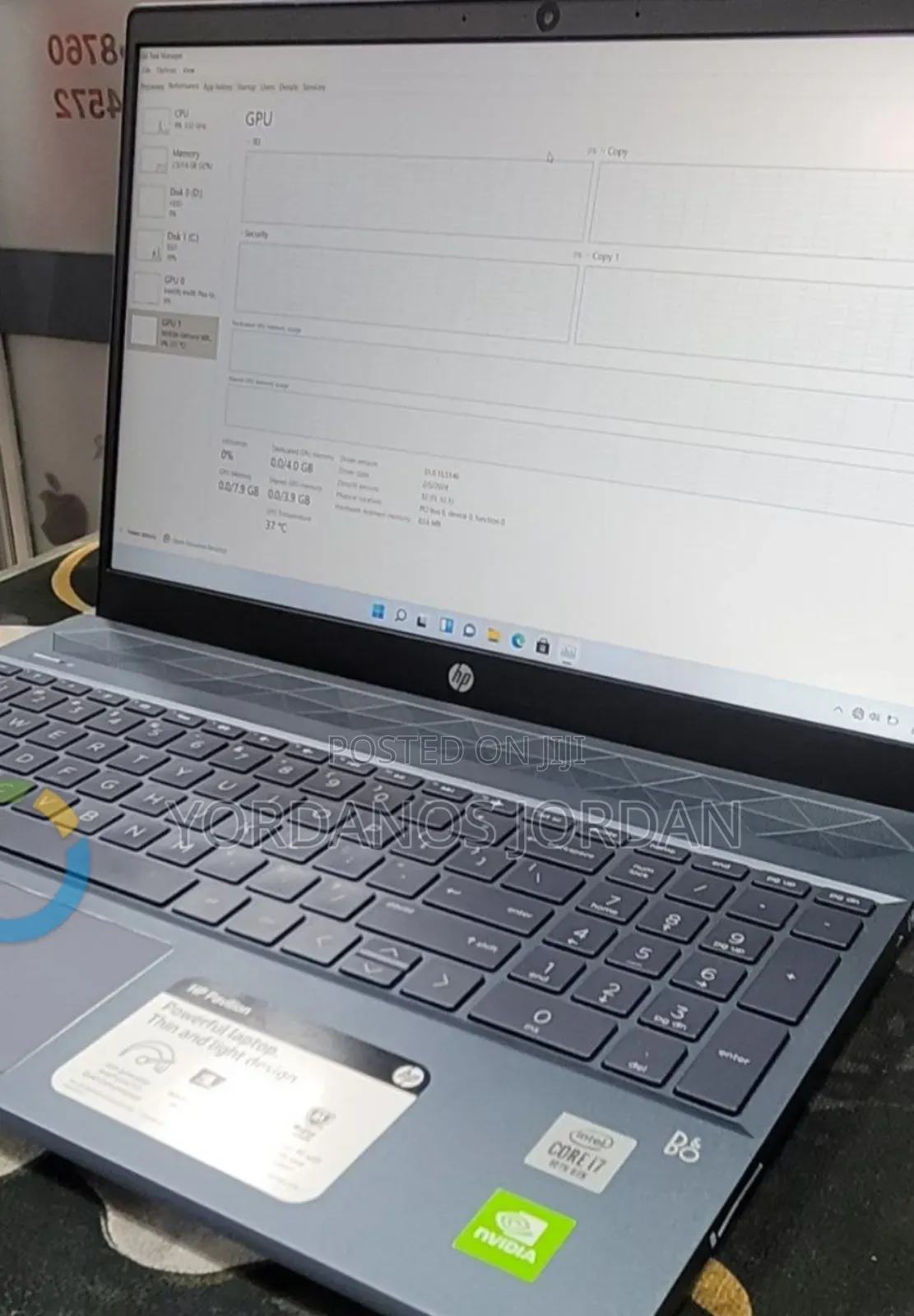 New Laptop HP Pavilion 15 8GB Intel Core i7 SSD 512GB