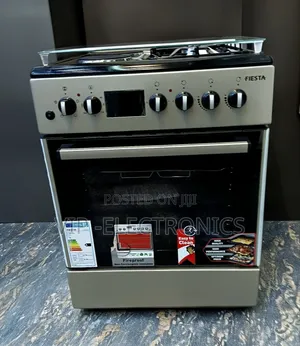 Fiesta Oven Hybrid Cooker (2 Gas + 2 Electric) With Integrated Oven