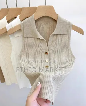 Women's v Neck Collar Casual Vest