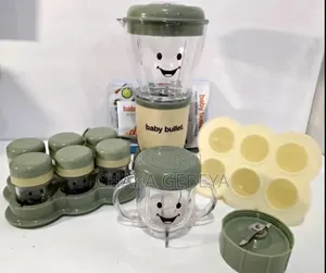 Complete Baby Food Processor – Blender, Cups, Lids – Ethiopia