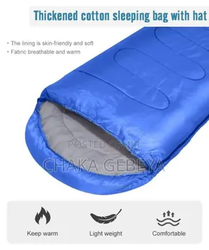 Lightweight Sleeping Bag – Camping Travel – Free Delivery