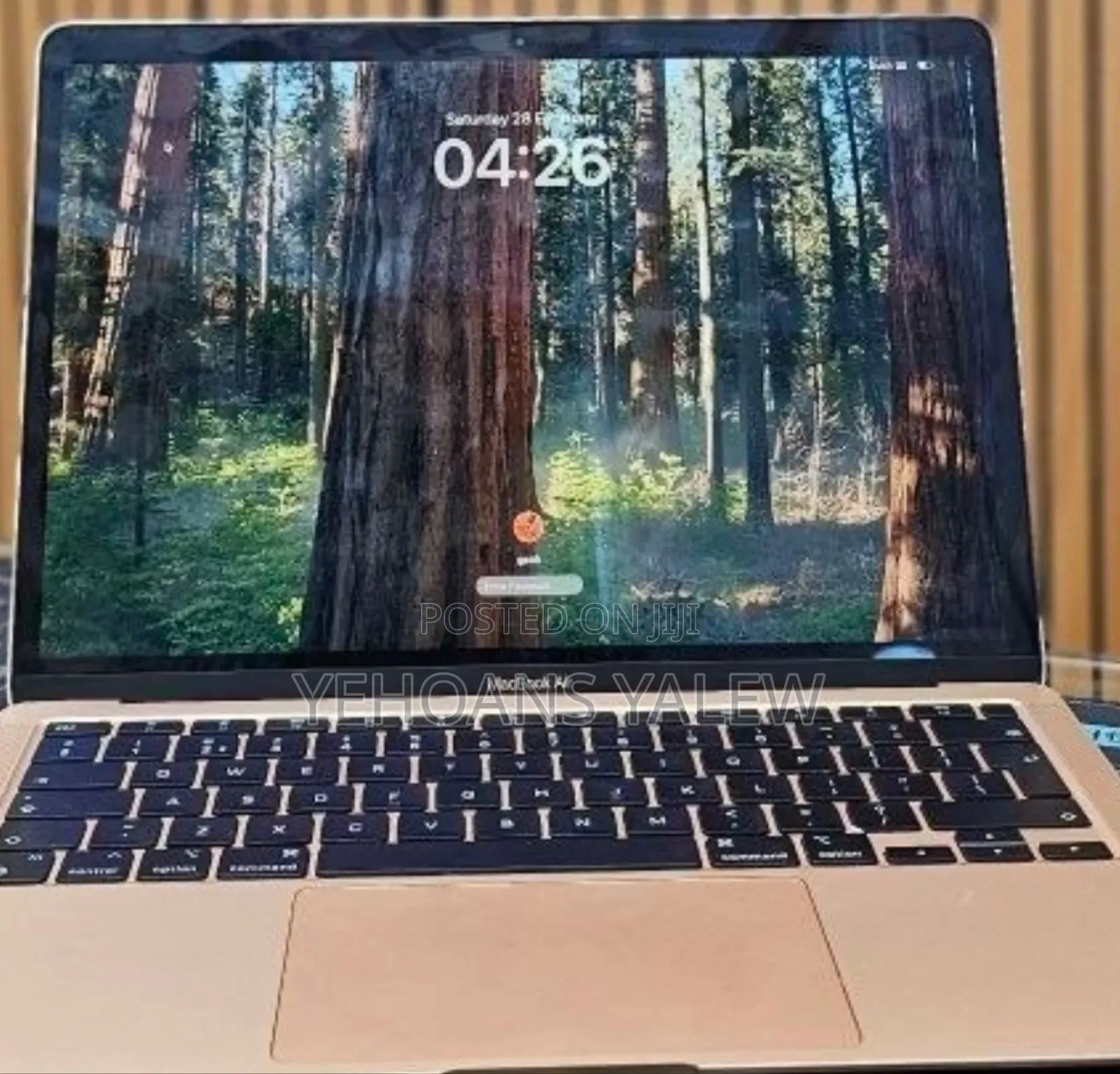 New Laptop Apple MacBook Air 2020 M1 8GB Apple M1 SSD 256GB