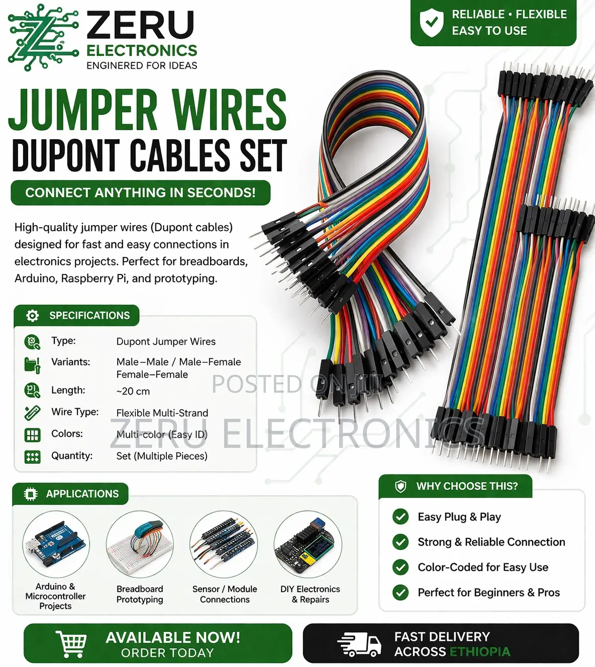 Jumper Wire (Dupont Cable)