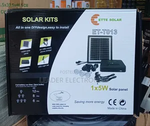 Solar Kit 3 Lamp 5 Watt