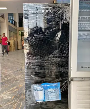 Westpoint Water Dispenser Featuring a Black Glass