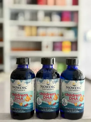 Nordic Fish Oil Childrens Dha for 1-6 Years Old Kids Original From Usa