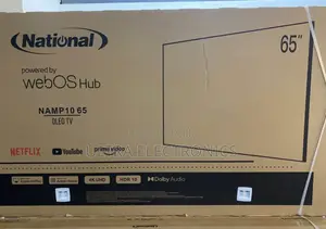 National 65" Qled Tv Powered by the Webos Hub Operating System