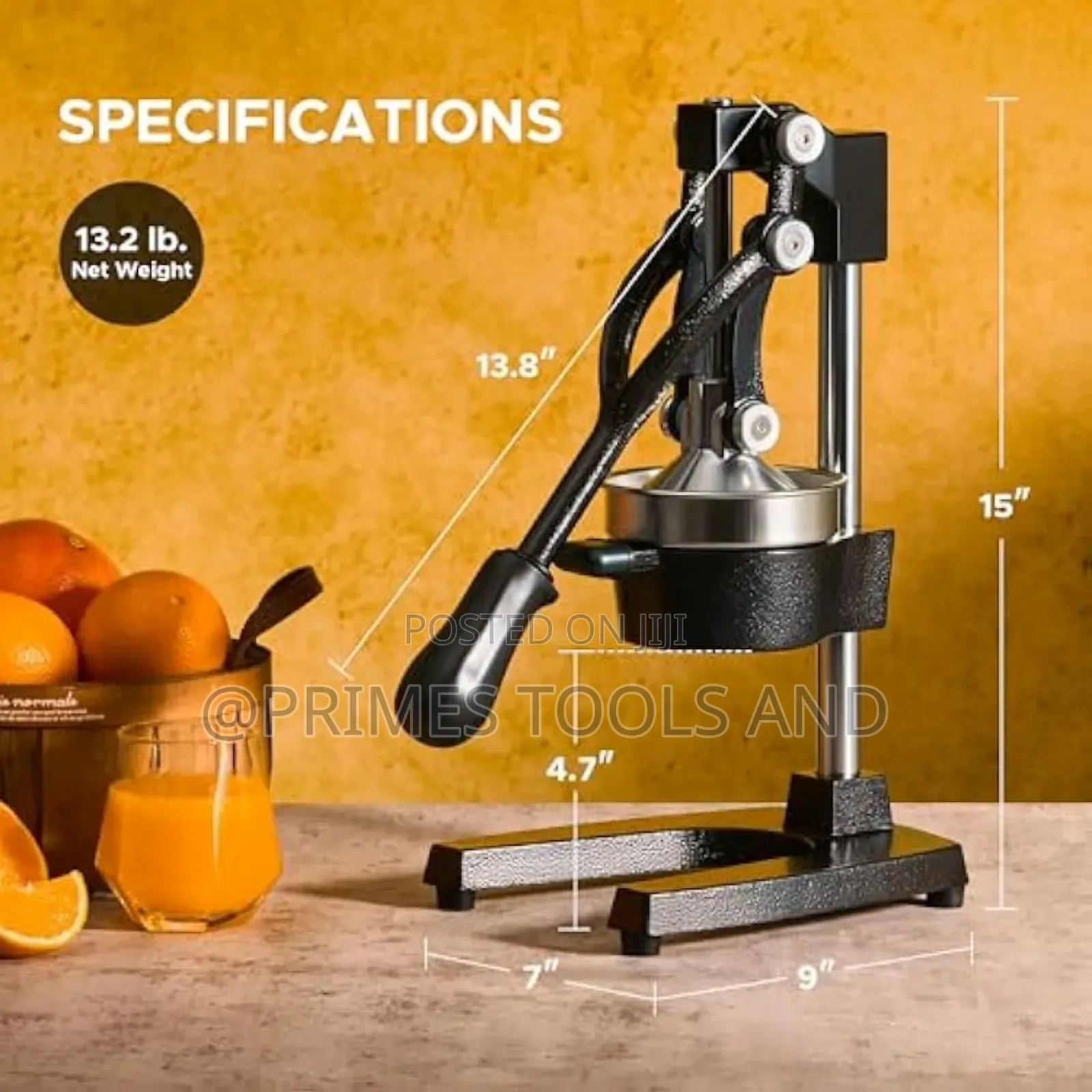 Heavy Duty Orange Lemon Press Machine