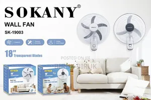 Sokany Wall Fan የግድግዳ ፋን አየር ማቀዝቀዣ
