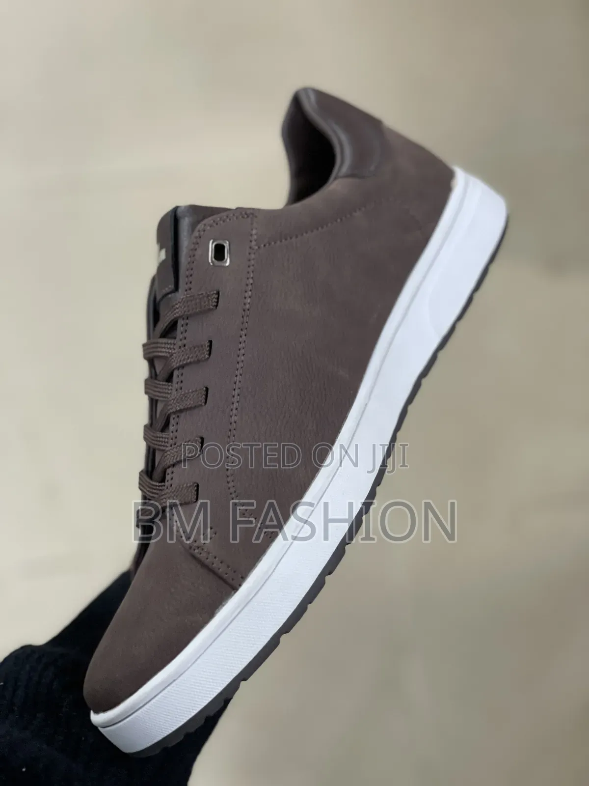Lacoste Dark Brown Court Sneakers