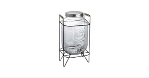 Kitchen Glass Beverage Dispenser