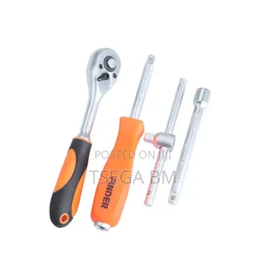Finder 46 Piece 1/4 Dr. Socket Wrench Set