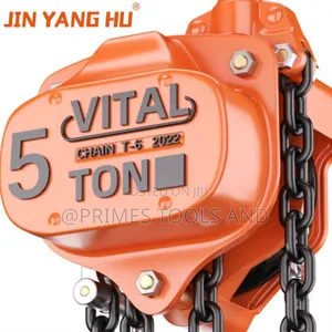 Ton Chain Block Hoist | Heavy Duty Manual Chain Pulley | Vital T-6