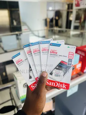 Original San Disk 256 Gb Memory Card