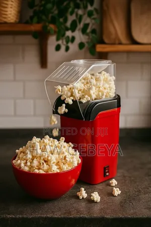 ፈንዲሻ ያለ ዘይት Automatic Mini Electric Popcorn Maker