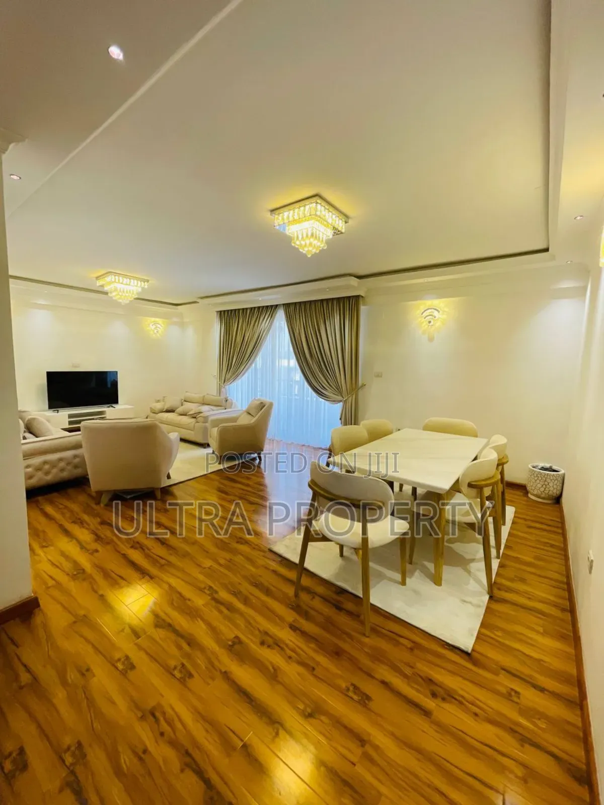 Furnished 3bdrm Apartment in Bole for rent
