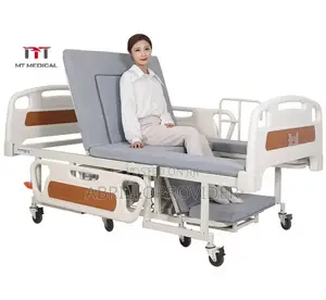 Safe L2 Function Adjustable Electric Clinic Medical Hospital Bed