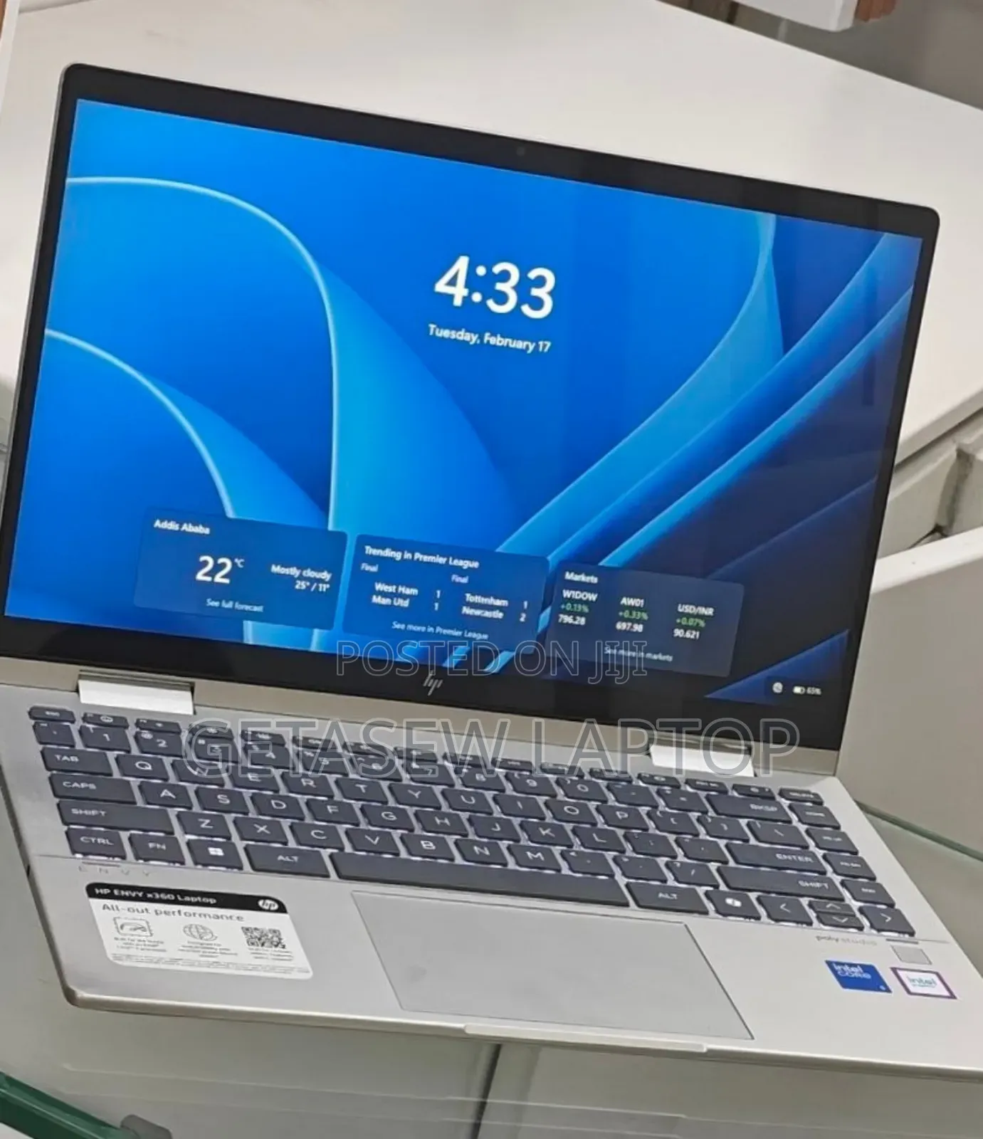 New Laptop HP Envy x360 8GB Intel Core i5 SSD 512GB