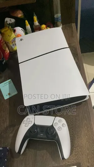 Playstation 5slim Disk Version Full Accessoriessssssss ከ1 አመት ዋስትና ጋር