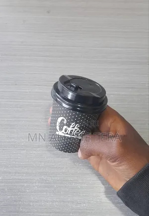 Black Coffee Cups