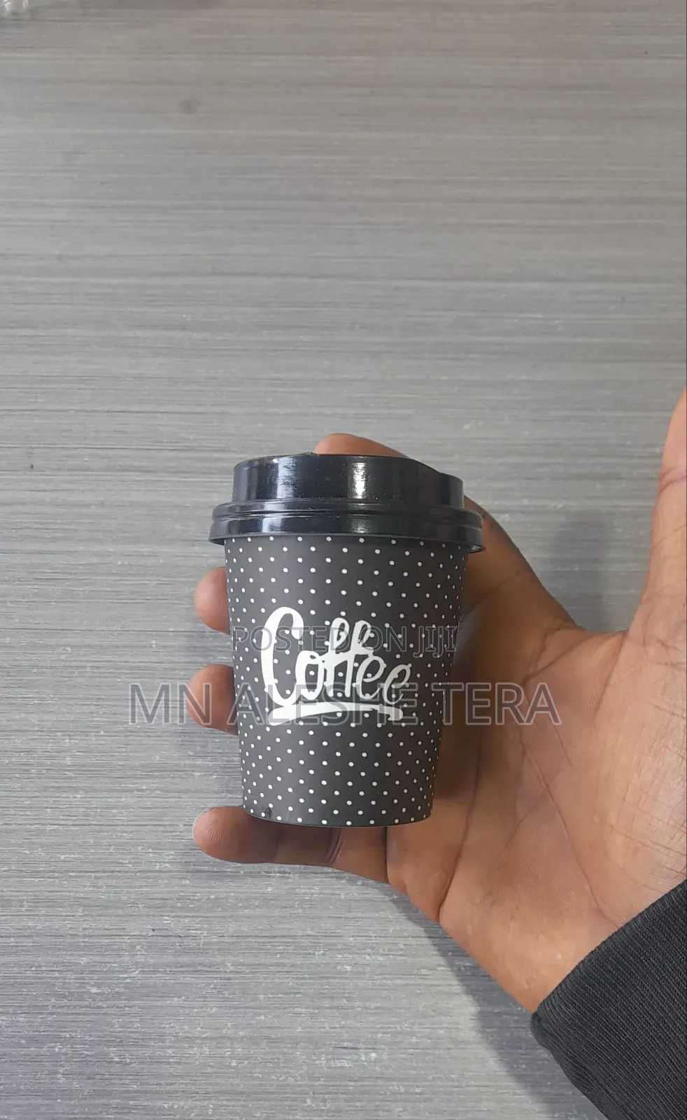Black Coffee Cups