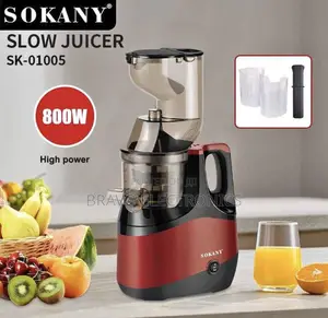 Sokany Slow Juicer – Cold Press | Healthy Juice Extractor